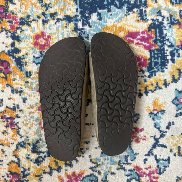 Birkenstock Arizona Sandals Womens Size 38 US 7 Leather Double Buckle Hippie - Picture 6 of 8